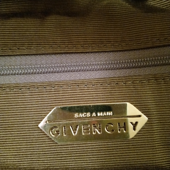 🌟 FINAL!! 🌟 Vtg Givenchy Satchel. Pebbled Leather. SEE DESCRIPTION! HP!! - Picture 7 of 11